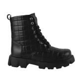 Shoetopia - Black Women''s Ankle Length Boots - None