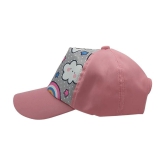 Zacharias Unisex Kids Cotton & Polyester Baby Cap kc-19 (Pink_9-24 Months) (Pack of 1) - None