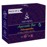 YOGABITES- Ayurveda Bars /Protein Bar /Energy Bar - 21 Nuts , Seeds , Berries with Ashwagandha-60 ge (Pack of 6)?