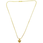 gilher - Gold Plated Chain ( Pack of 1 ) - Golden