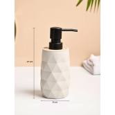 VON CASA Grey Plastic Soap Dispenser - 250ml