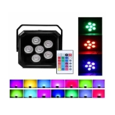 DAYBETTER Plastic DJ LED Par Flood Light with Remote Pendant Multi - Pack of 1