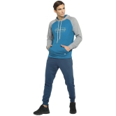 OFF LIMITS Blue Poly Cotton Sweatshirt - M