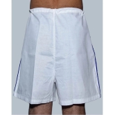 DESHBANDHU DBK - White Cotton Mens Boy Shorts ( Pack of 1 ) - None