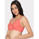 IN CARE LINGERIE - Red Cotton Non Padded Women''s T-Shirt Bra ( Pack of 1 ) - None