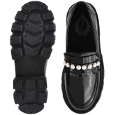 Shoetopia - Black Women''s Loafers - None