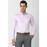 Men Pink Regular Fit Formal Full Sleeves Formal Shirt