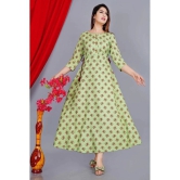 SIPET - Mint Green Rayon Womens Flared Kurti ( Pack of 1 ) - None