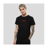 Bewakoof - Black Cotton Regular Fit Men's T-Shirt ( Pack of 1 ) - None