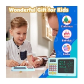 Genric - Writing Pad, Early Education 2 in-1 Math Game Calculator with LCD Screen for Kids Age- 3+