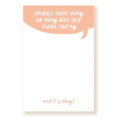 Things may get done Medium Notepad