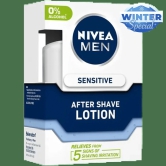 Nivea Sensitive After Shave Lotion, 100 Ml