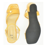 Dream Makers - Yellow Women''s Sandal Heels - None