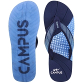 Campus Blue Mens Thong Flip Flop - None