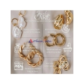 AanyaCentric Gold Toe Rings ( Pack of 1 ) - Gold