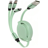 Green 3A Multi Pin Cable 1.2 Meter - Green