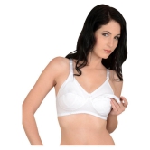 Softskin Poly Cotton Everyday Bra - White - 34B