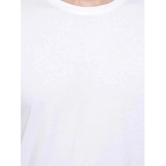 Glito - White Cotton Blend Regular Fit Mens T-Shirt ( Pack of 1 ) - None