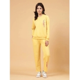 Rigo Yellow Fleece Printed Tracksuit - Pack of 1 - None