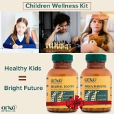 Arka Botanicals Brahmi & Immune Boosting Wellness Kit for Children | Natural Ayurvedic Formula for Brain Development & Memory Support | Includes Saponins for Overall Wellness