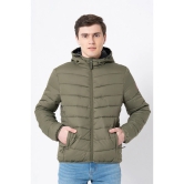 RedTape Mens Olive Solid Jacket