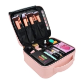 House Of Quirk Pink Makeup Cosmetic Storage Case