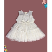 MINI KLUB White Cotton Baby Girl Frock ( Pack of 1 ) - None