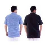 DESHBANDHU DBK - Muticolor Cotton Mens Regular Kurta ( Pack of 2 ) - None