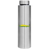 HomePro - Stainless Steel Bottle 100% leak proof Pack of 1 for Home | Gym | Fridge | School | Office | Trekking & Hiking Bottle - Silver