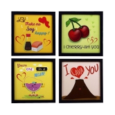 Indianara Love DÃ©cor Synthetic Painting With Frame