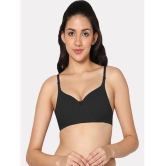 IN CARE LINGERIE - Black Cotton Blend Heavily Padded Women's Everyday Bra ( Pack of 1 ) - None