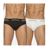 Omtex Multicolor Spandex Mens Briefs ( Pack of 2 ) - None