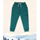 MINI KLUB Green Cotton Boys Trackpant ( Pack of 1 ) - None