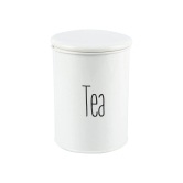 Tea Jar with Lid - (Off White, 900mL)