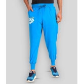 Uzarus - Blue Cotton Mens Trackpants ( Pack of 1 ) - M