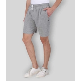 Neo Garments - Grey Cotton Mens Shorts ( Pack of 1 ) - None