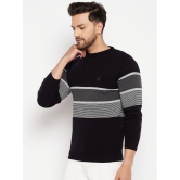 Lycos - Black Acrylic Men's Pullover Sweater ( Pack of 1 ) - None