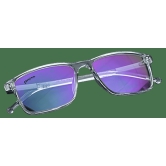 Blue Cut Demo Lens Rectangle Sunglasses