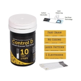 Control D Blue Glucometer with 10 strips Expiry March 2024