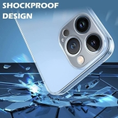 iphone 13 Pro Back Cover Case Camera Protection Transparent