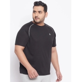 AUSTIVO - Black Polyester Regular Fit Mens Sports T-Shirt ( Pack of 1 ) - None