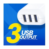 Bell - USB 3.4A Travel Charger - White