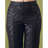 Selvia Black Printed Pant Top Set - None