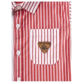 Cub McPaws Boys Striped Casual Multicolor Shirt - None