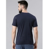 Force NXT - Navy 100% Cotton Regular Fit Mens T-Shirt ( Pack of 1 ) - None