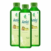 Mint Veda 100% Natural and Herbal Wild Amla Juice 1L | Juice for Health Hair and Skin | Vitamin C | Paraben free | High Fiber For Better Digestion, Immunity Pack of 3