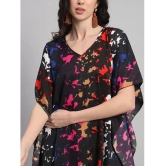 Curvydrobe Crepe Black Beach Dresses - Single - None