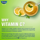 Tetley Green Tea - Immune With Added Vitamin C, Ginger, Mint & Lemon, 90 G (25 Bags X 3.6 G Each)