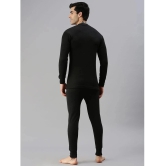 Lux Cottswool Cotton Blend Mens Thermal Sets ( Black ) - None