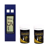 Control D - 20 Strips with Glucometer